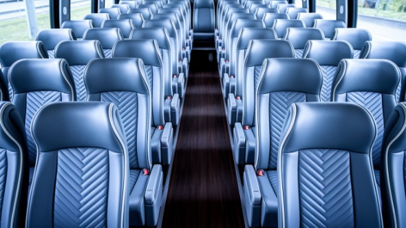 san jose 50 passenger charter bus interior