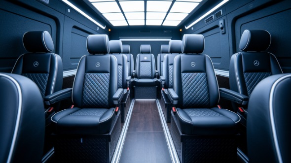 sprinter van with driver interior san jose